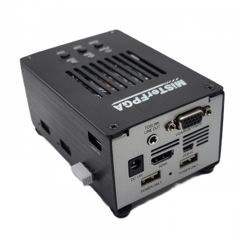 MiSTer FPGA Fully Built with Terasic DE10 NANO, Metal Case, 128MB, USB HUB, 32GB, 64GB, 256GB, 512GB, 1TB Micro SD preloded