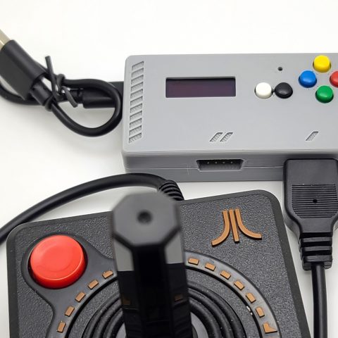 iCode Duo USB Adapter for Atari Joystick, Paddles - 2 ports 2600 7800 XE/XL/ST