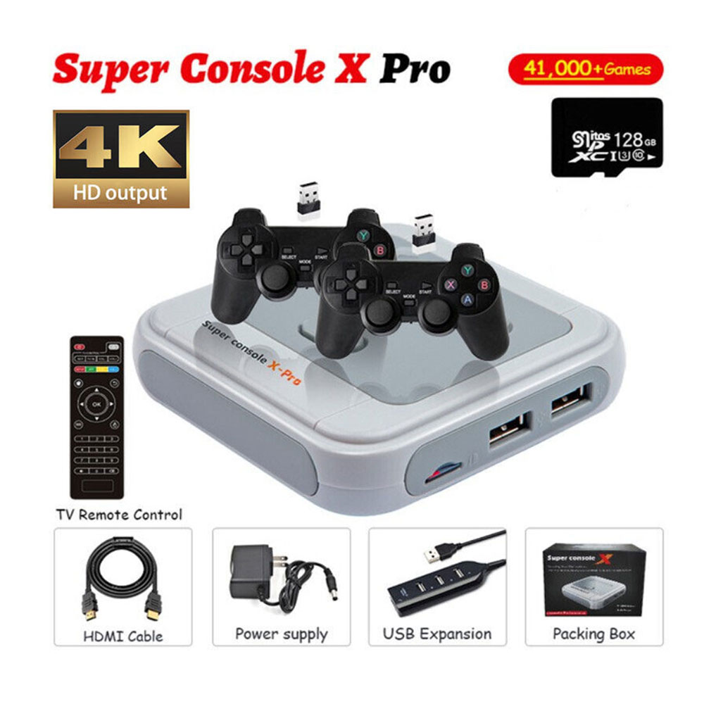 Retro Video Game Consoles Super Console X Max 4K HD Wifi With