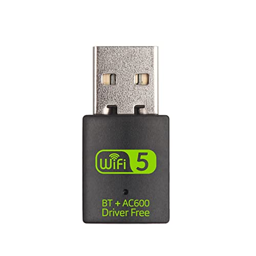 メモリ32gb wifi Bluetooth USB WiFi Bluetooth Adapter, 600Mbps Dual Band 2.4/5GHz