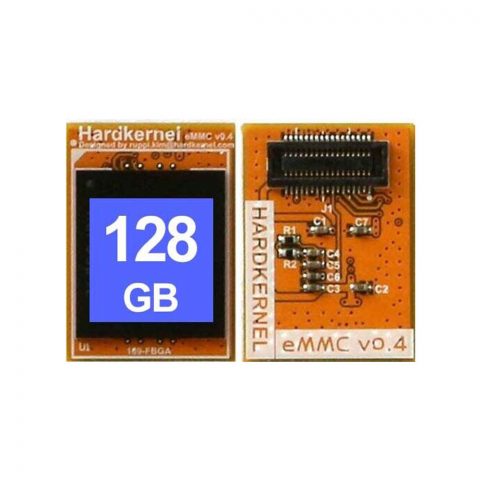 16GB, 32GB, 64GB, 128GB, 256GB eMMC Module for Odroid N2, N2+, C0, C1+, C2, C4, M1, XU4, H2