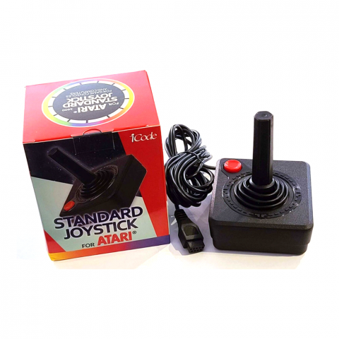 ATARI Joystick Controller CX40 Replacement for ATARI 2600 Extra Long 10ft Cable