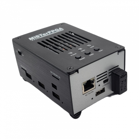 MiSTer FPGA Fully Built with Terasic DE10 NANO, Metal Case, 128MB, USB HUB, 32GB, 64GB, 256GB, 512GB, 1TB Micro SD preloded