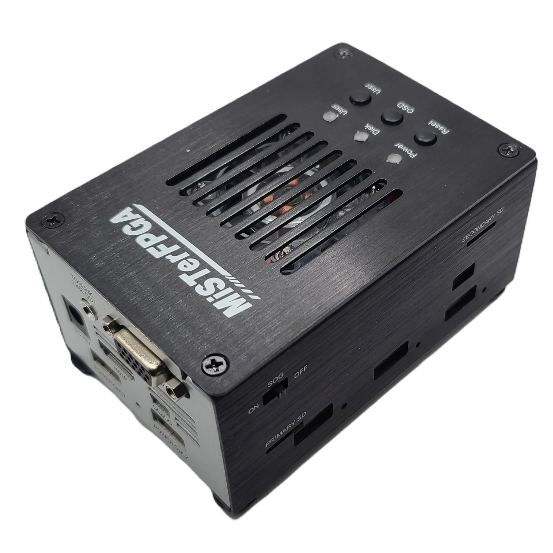 MiSTer FPGA Fully Built with Terasic DE10 NANO, Metal Case, 128MB