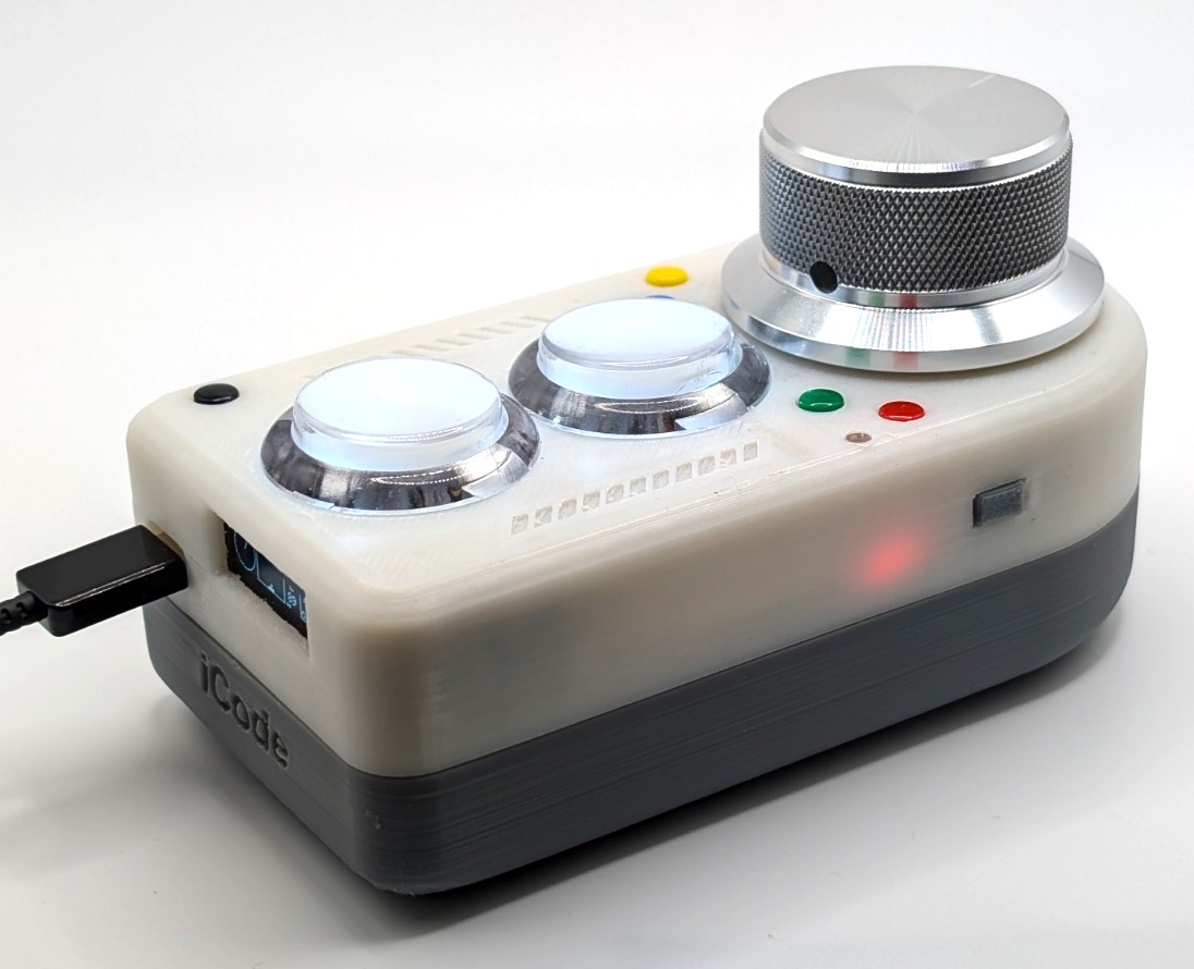 iCode Arcade Spinner Ultimate USB Gaming Controller for MiSTer