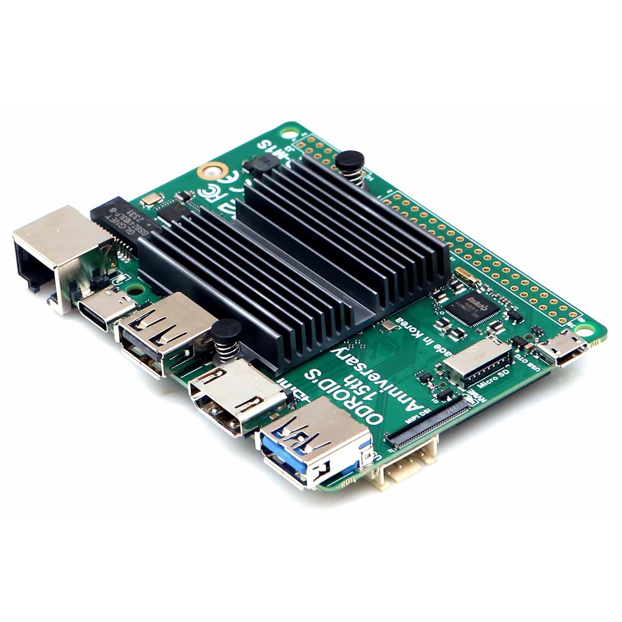 Odroid M1S with 64GB eMMC Storage and 4GB or 8GB DDR4 RAM