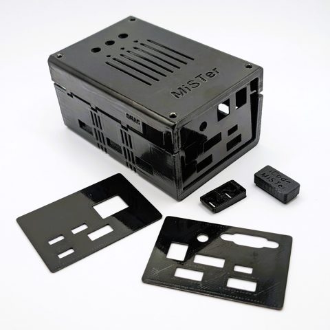 Mister 3D Printed Case for DE10-Nano FPGA Stack Digital or Analog IO and Hub Stack